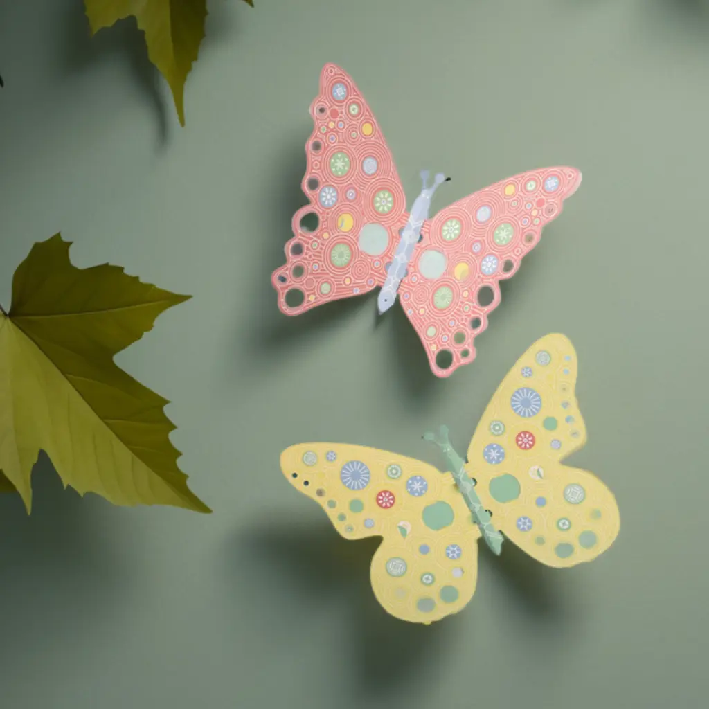 Cardboard Butterflies - cropped