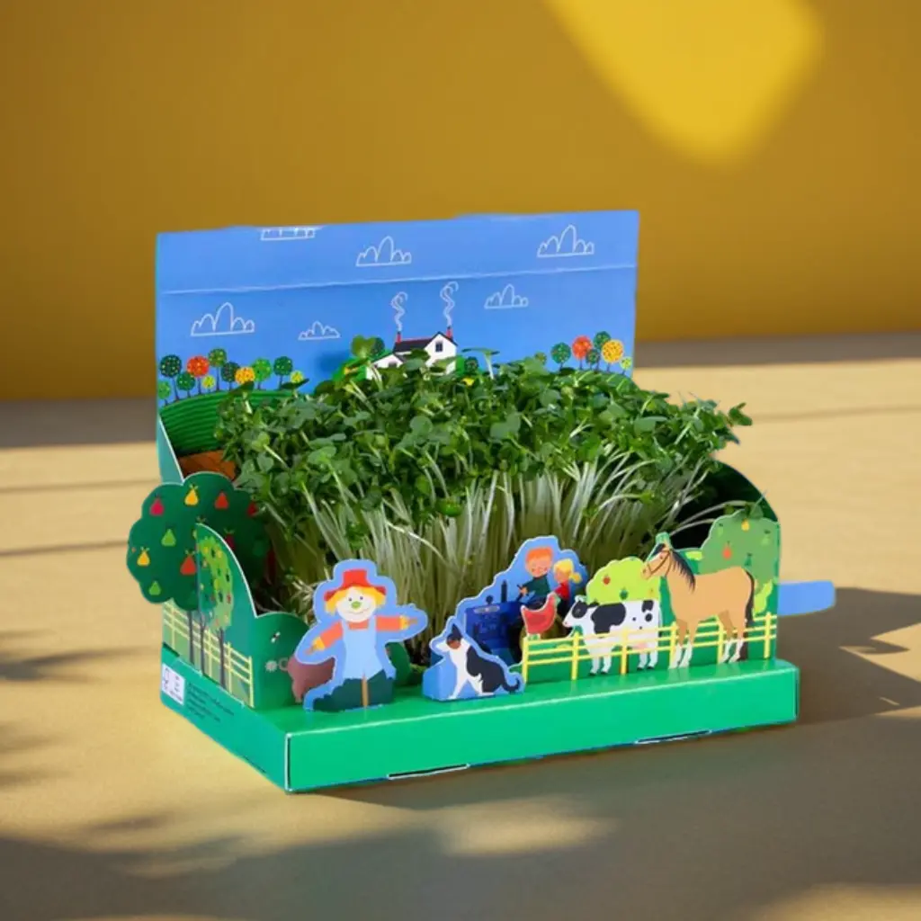 Farmyard Model with Planting Seeds - cropped