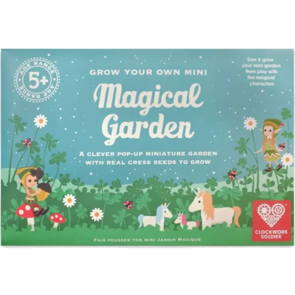 Magical Garden Cardboard Model Kit